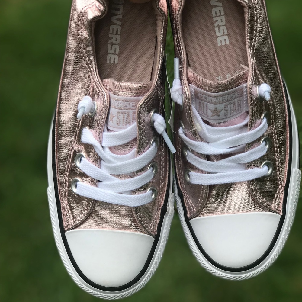Rose Quartz Converse Sneaker Slip-On Shoes girls